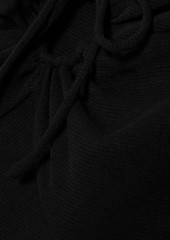 Diane von Furstenberg - Roland ruched stretch-mesh bodysuit - Black - XL
