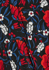 Diane von Furstenberg - Sydney printed chiffon maxi dress - Red - US 00