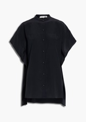 Diane von Furstenberg - Washed-silk shirt - Black - M