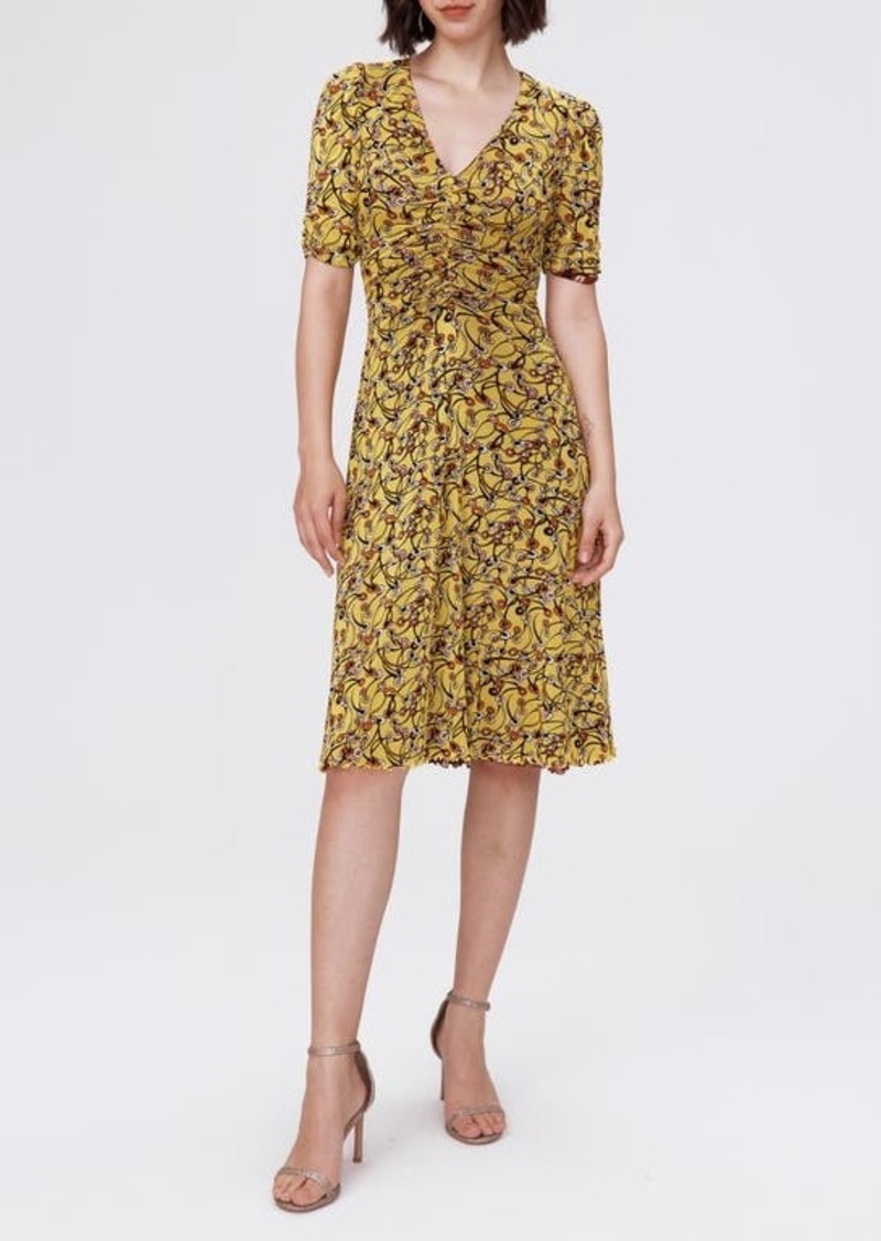 Diane von Furstenberg Koren Reversible Fit & Flare Dress