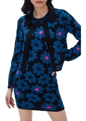 Diane von Furstenberg Petey Floral Cardigan