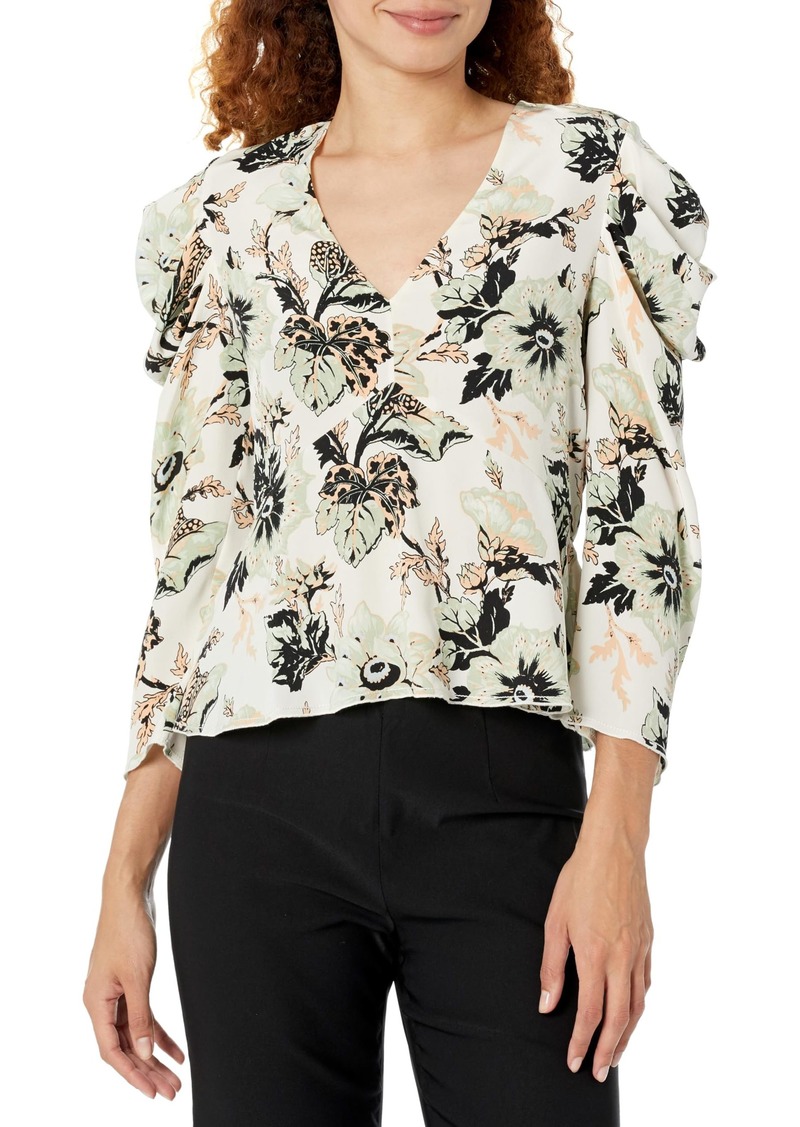 Diane von Furstenberg Rent the Runway Pre-Loved Isha Top