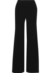 Diane Von Furstenberg Woman Kiersten Crepe Wide-leg Pants Black