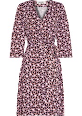 Diane Von Furstenberg Woman New Julian Two Printed Silk-jersey Wrap Dress Light Brown