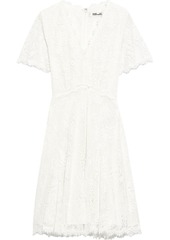 Diane Von Furstenberg Woman Siobhan Corded Lace Dress Off-white