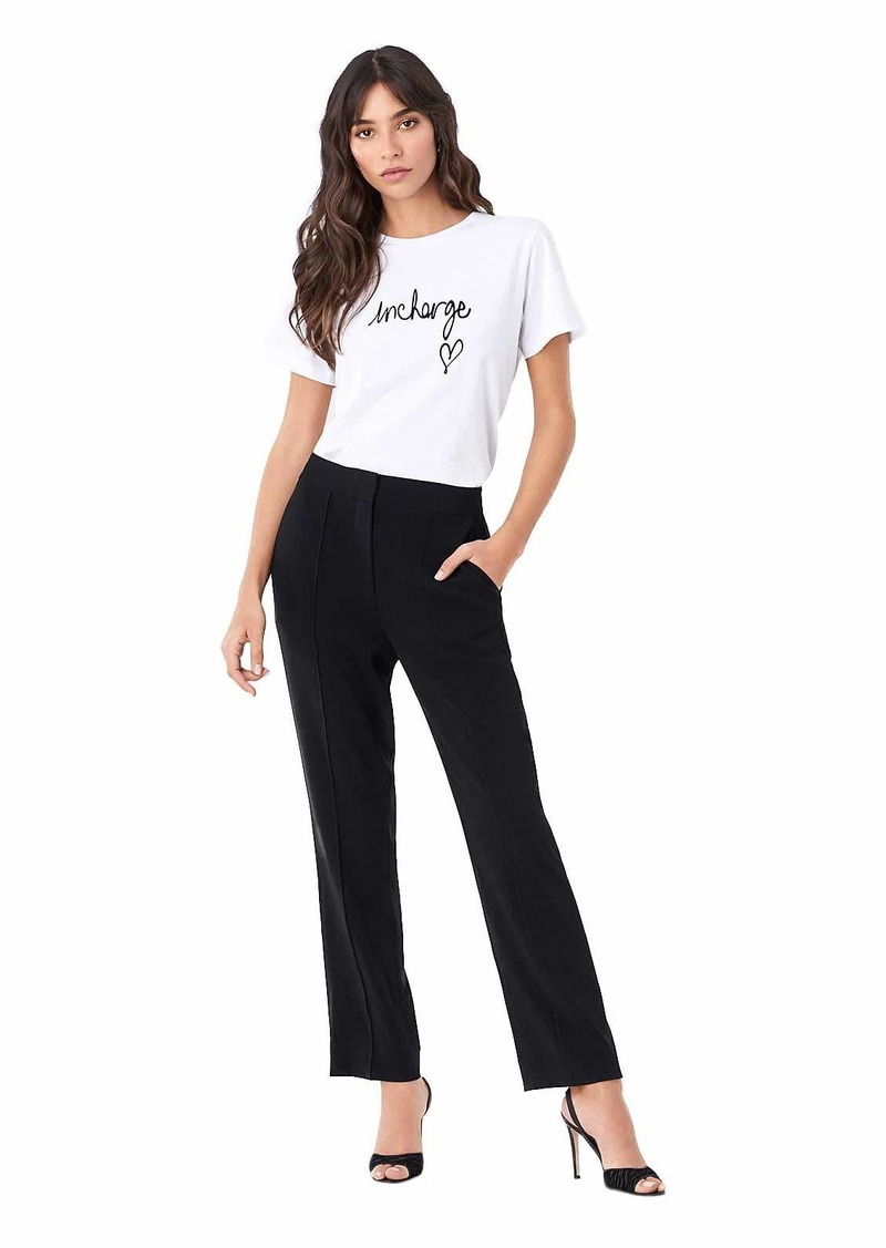 Diane von Furstenberg Women's InCharge Cotton T-Shirt  XXS