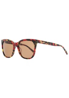 Diane Von Furstenberg Women's Leigha Sunglasses DVF678S 615 Red Tortoise 55mm