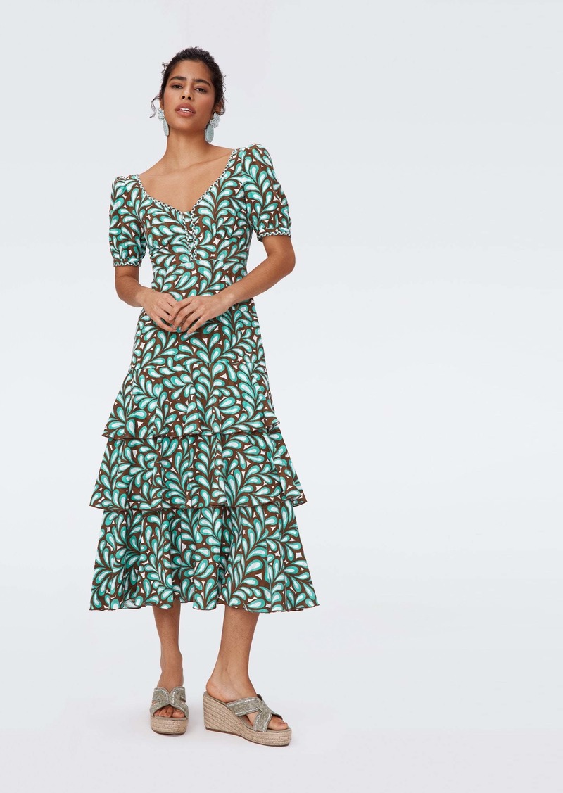 "DVF - Aire Cotton Dress by Diane Von Furstenberg