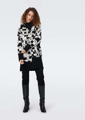 "DVF - Alvah Knit Jacquard Top by Diane Von Furstenberg