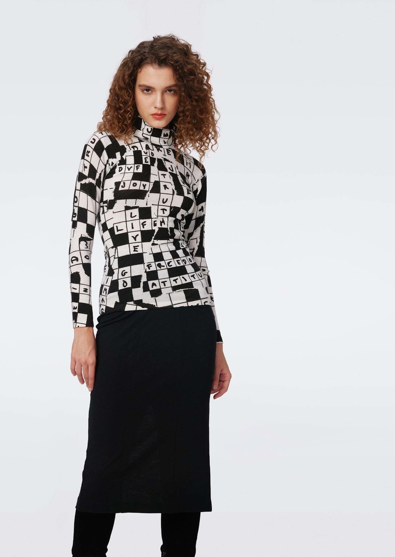 "DVF - Brandy Wool Top by Diane Von Furstenberg