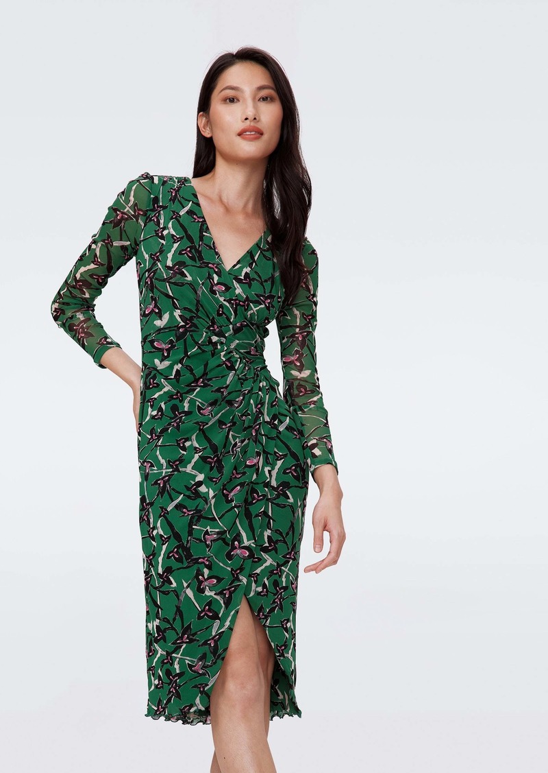 "DVF - Charlotte Mesh Dress by Diane Von Furstenberg