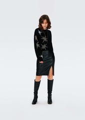 "DVF - Fabiola Knit Jacquard Top by Diane Von Furstenberg