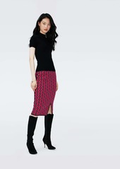 "DVF - Gusta Knit Jacquard Skirt by Diane Von Furstenberg