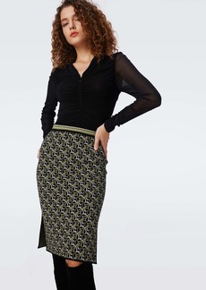 "DVF - Hazel Knit Jacquard Skirt by Diane Von Furstenberg