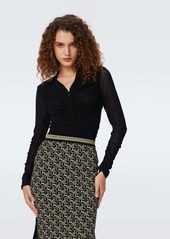 "DVF - Julie Mesh Top by Diane Von Furstenberg