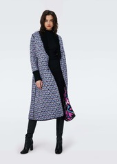 "DVF - Loana Reversible Quilted Coat by Diane Von Furstenberg