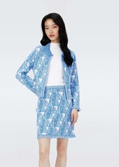 "DVF - Morgaine Knit Jacquard Cardigan by Diane Von Furstenberg