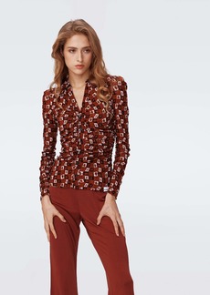 "DVF - Nathaniel Reversible Mesh Top by Diane Von Furstenberg