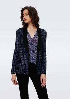 "DVF - Trillian Knit Jacquard Wool Jacket by Diane Von Furstenberg