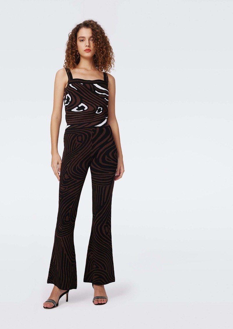 "DVF - Wynn Knit Jacquard Pants by Diane Von Furstenberg