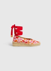 "DVF - X CastaÃ±er Gea Wrap Espadrille Flat by Diane Von Furstenberg