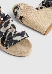 "DVF - X CastaÃ±er Jorgelina Wedge Wrap Espadrille by Diane Von Furstenberg