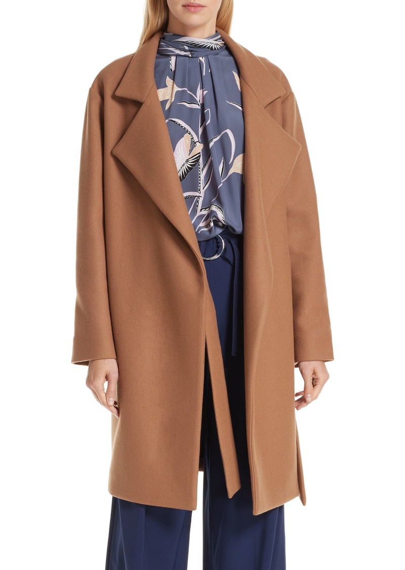 diane von furstenberg wrap coat