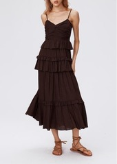 Diane von Furstenberg Kali Tiered Ruffle Dress