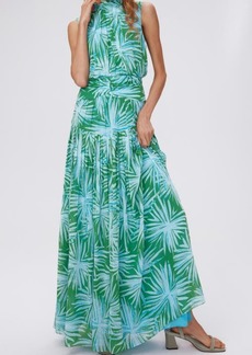 Diane Von Furstenberg DVF Menon Tropical Print Dress