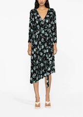 Diane Von Furstenberg Eloise faux-wrap midi dress