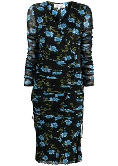 Diane Von Furstenberg floral-print midi dress
