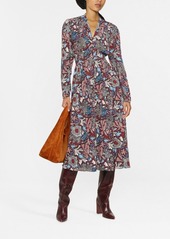 Diane Von Furstenberg floral-print midi dress