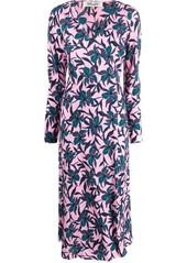 Diane Von Furstenberg floral-print wrap dress