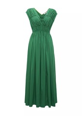 Diane Von Furstenberg Gillian Pleated Cocktail Dress