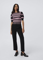 Diane Von Furstenberg Hudson Knit Jacquard Sweater