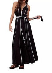 Diane Von Furstenberg Jasper Wide-Leg Jumpsuit