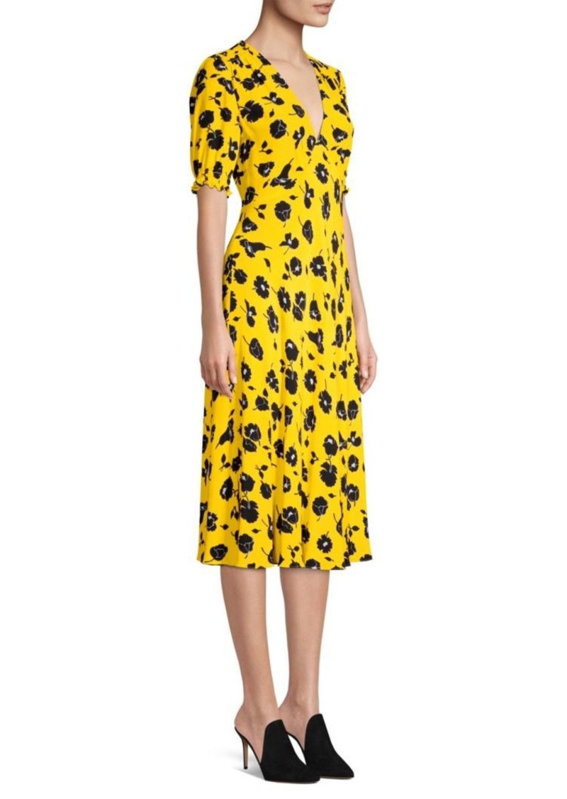 Diane Von Furstenberg Jemma Floral Midi Dress | Dresses