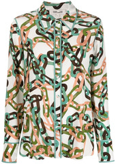 Diane Von Furstenberg Kate silk crepe de chine shirt