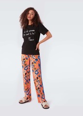 Diane Von Furstenberg Maslin Drawstring Pajama Pants