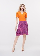 Diane Von Furstenberg Paloma Mesh Mini Skirt