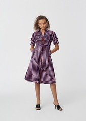 Diane Von Furstenberg Rebecca Cotton-Poplin Shirt Dress