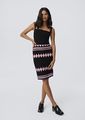 Diane Von Furstenberg Shira Knit Jacquard Skirt