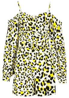Diane Von Furstenberg Susanna leopard-print crêpe jumpsuit