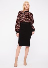 Diane Von Furstenberg Tamia Knit Midi Skirt
