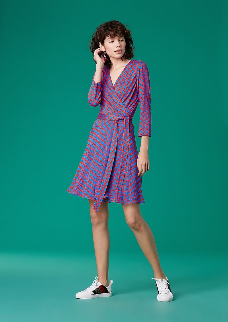 Dvf irina hot sale wrap dress