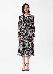 Diane Von Furstenberg Tilly Silk Crepe de Chine Wrap Dress