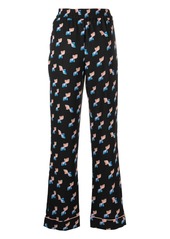 Diane Von Furstenberg Veronica geometric-print trousers