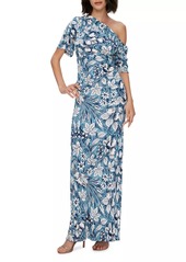 Diane Von Furstenberg Wittrock One-Shoulder Maxi Dress