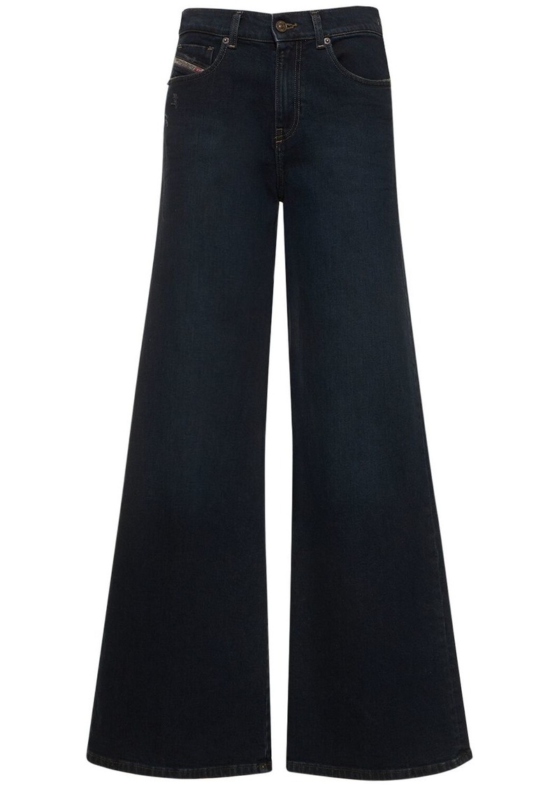 Diesel 1978 D-akemi Flared Wide Jeans