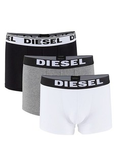 Diesel 3-Pack Stretch-Cotton Boxer Briefs